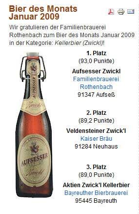 Bier des Monats